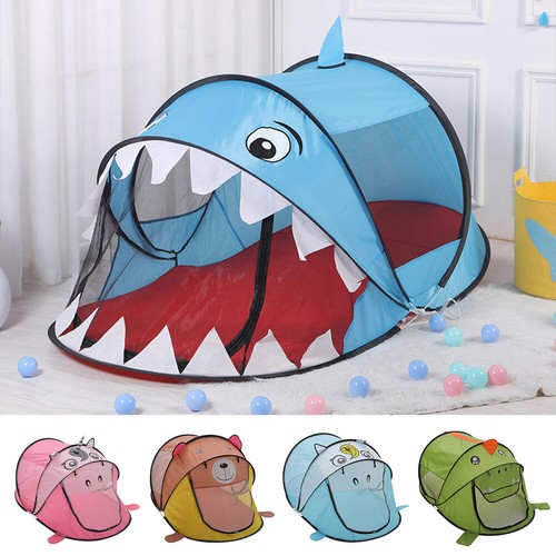 Modern children kids play - play, tent