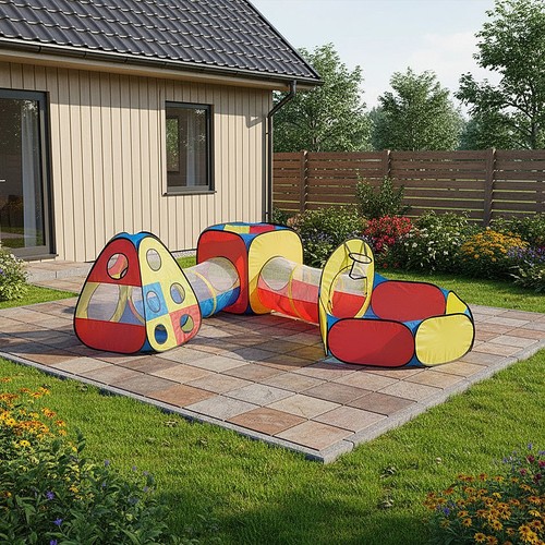 Kids play tents - pop, tunnel