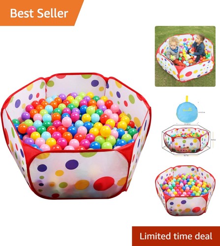 Large multicolored kids ball - multicolored,