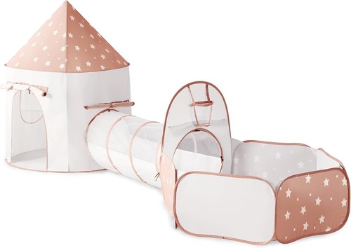 Kids play tent - in,