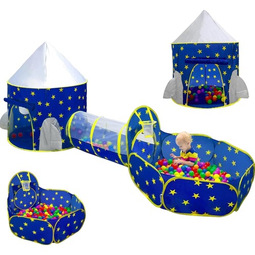 3pc blue star - star, with
