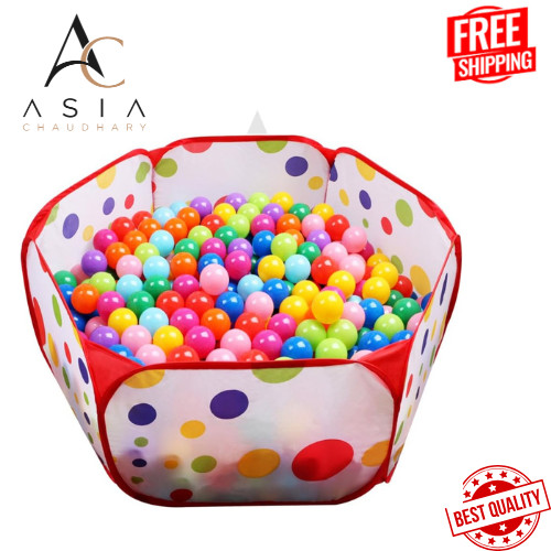 Kids ball pit large pop - pit, up