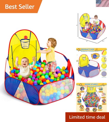 Bright large pop kids ball - bright, pop-up