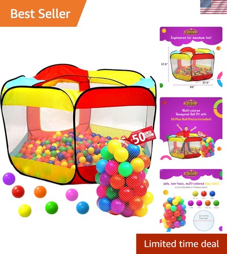 Versatile kids ball pit - ball, tent