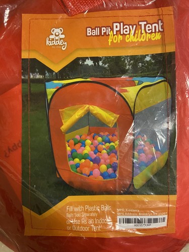 Kiddey ball pit play - kiddey, tent