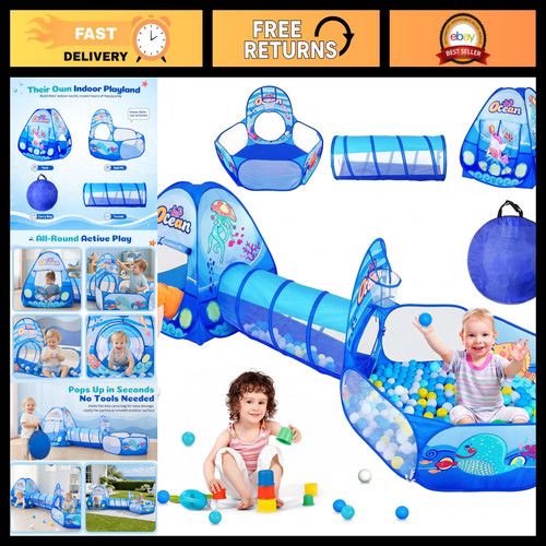 Kids play tent - 3-in-1, with