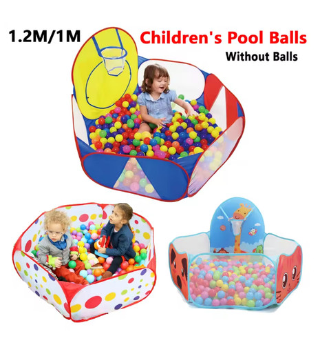 Kids ball pit play - ball, tent
