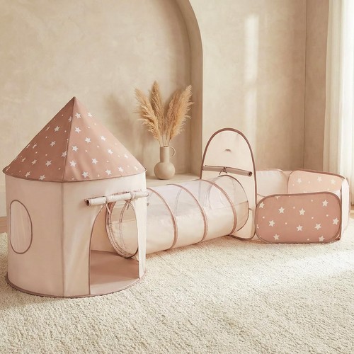 Kids tent with crawl tunnel - kids,