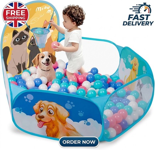 Spacious toddler ball pit - ball,