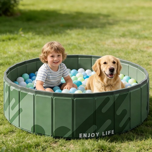 Large foldable ball pit play - large,