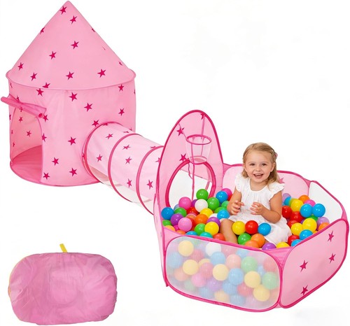 Kids play tent with - in,