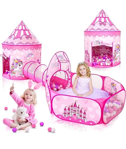 Geerwest 3pc princess tent - 3pc,